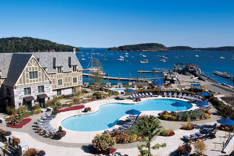 You'll come ashore at